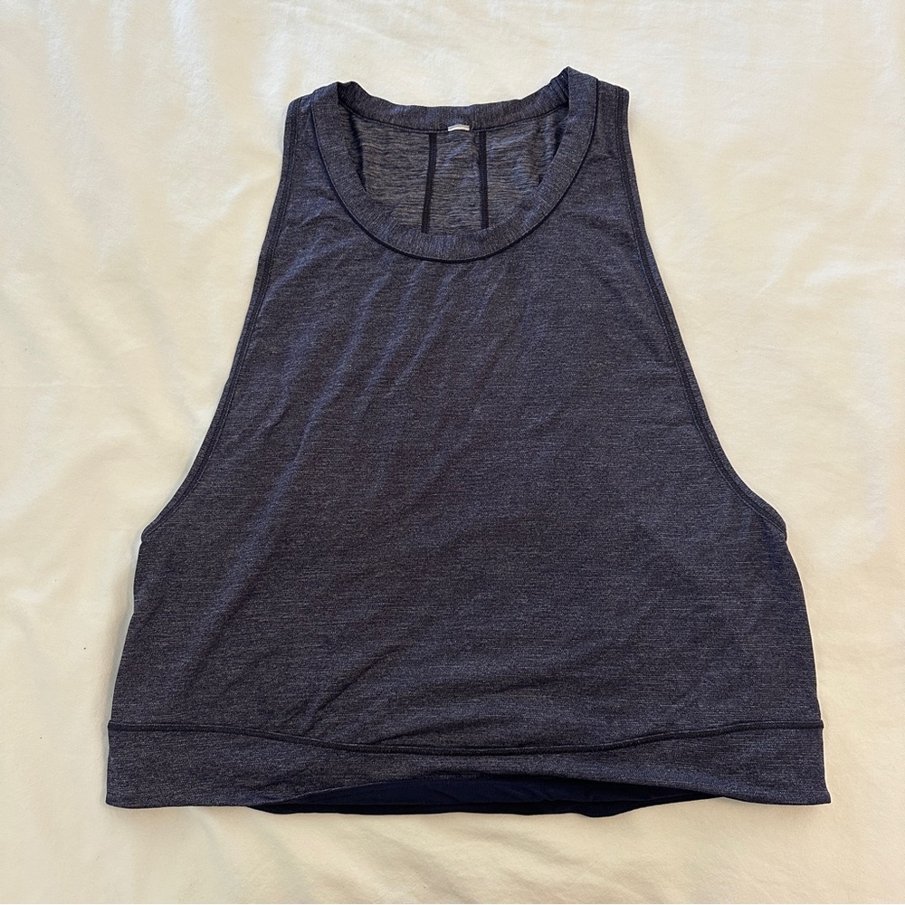 Purple lululemon tank top